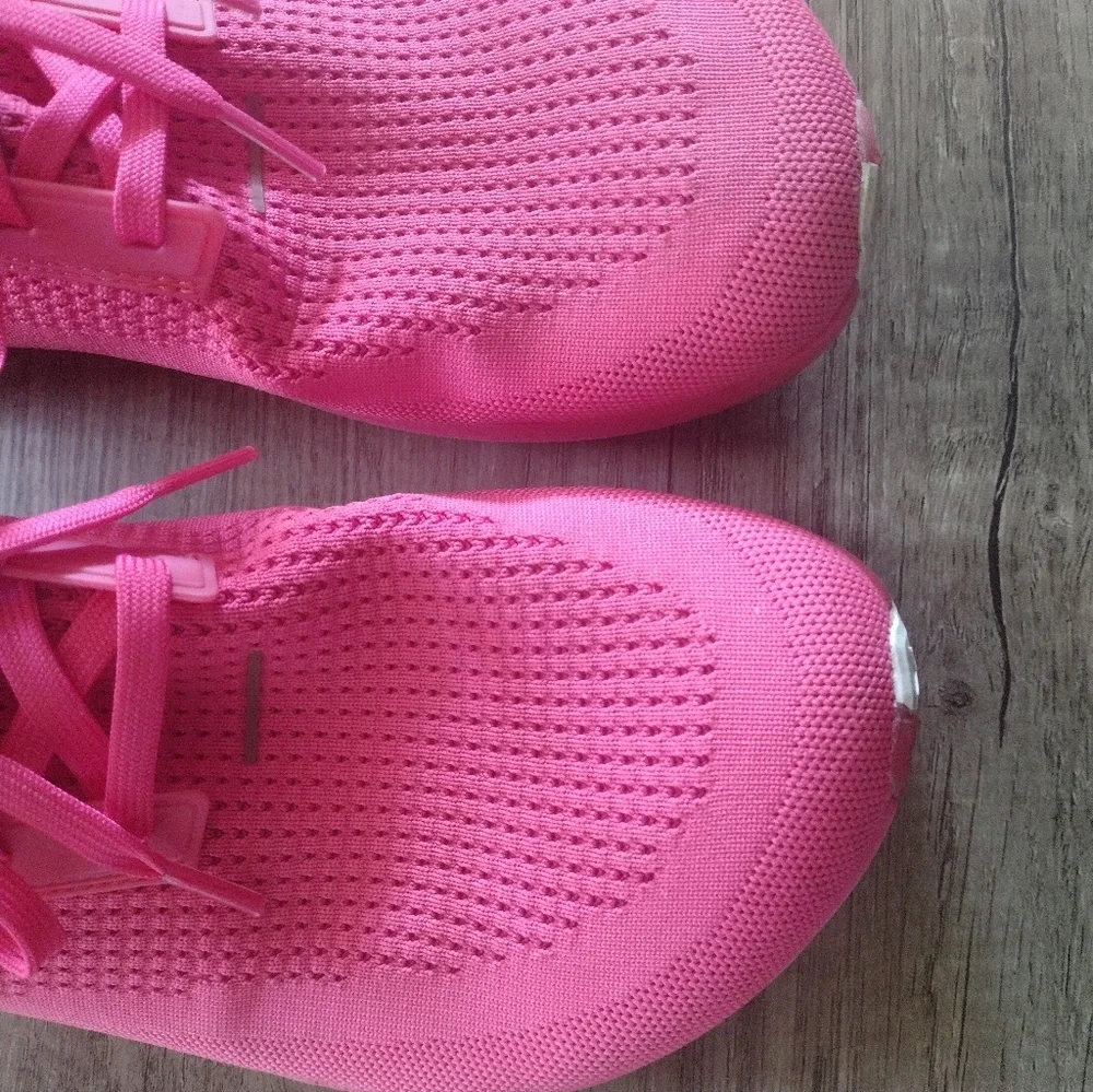 Flux Footwear Adapt Runner Neon Pink Mens Size 13 Athletic Knit Shoes Sneakers